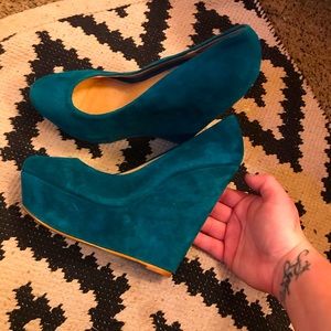 Shoes, heels, wedges